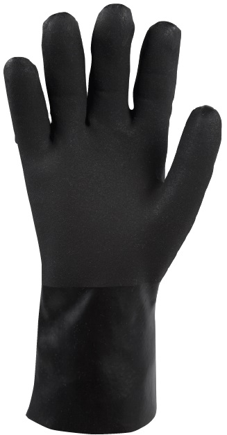 Showa 7712R Black Knight PVC Glove - Spill Control